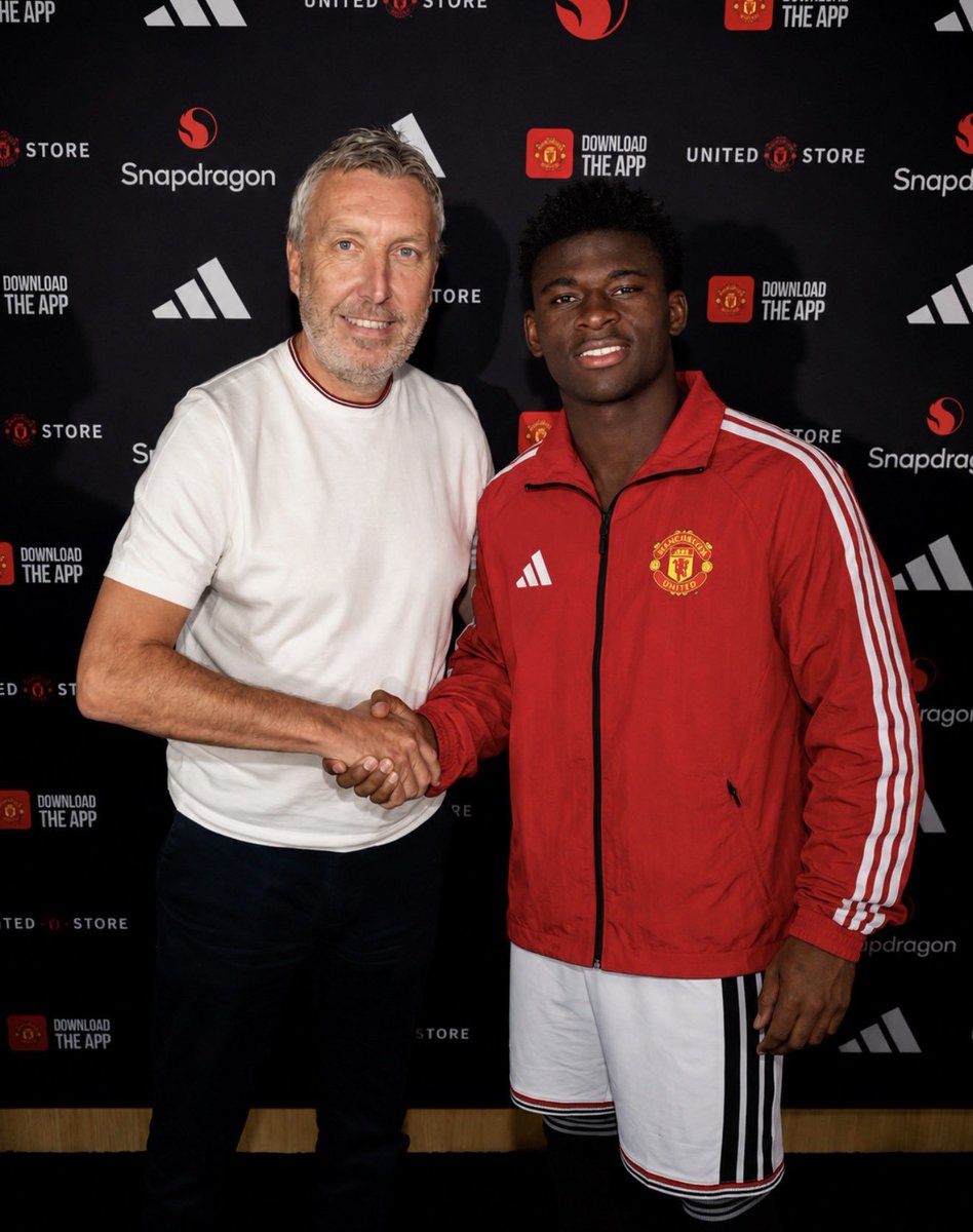 Utdbase7's tweet photo. Contract signed, Baleba is red ✅💯 https://t.co/YP3wTcUkoP
