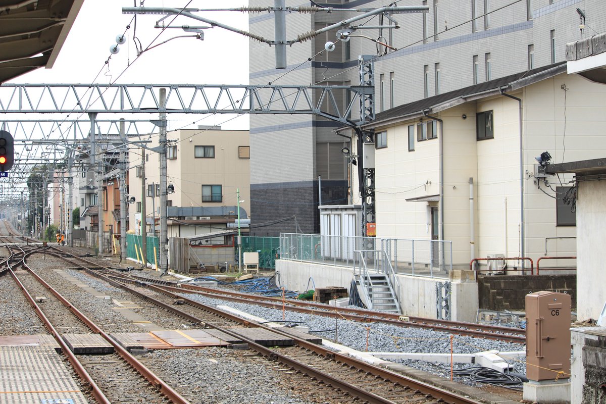 nsk_iktt's tweet photo. 【2026.08.23】#東武鉄道 #野田線
#11652F を検明け後初めて撮影.近頃の雨のせいか早くも床下は汚れ気味...
それと,岩槻駅上り方に待避線を造成中の模様で,今後注目したいところ. https://t.co/PzOBOa6OGL