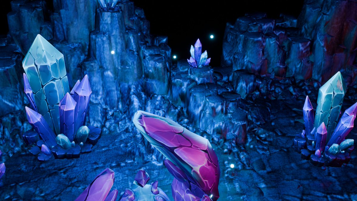 PolyClem3D's tweet photo. Five visual families. One cohesive fantasy world. ✨

💎 Crystals • 🍄 Mushrooms • 🔥 Ember • 🌿 Arcane flora • 🌱 Rootlands

37 stylized 3D environment props. BLEND, FBX, GLB and 2K PBR textures.

Releasing August 28.
https://t.co/fmnPbwT5CJ

#3DAssets #GameDev https://t.co/xt5tYCJuGi