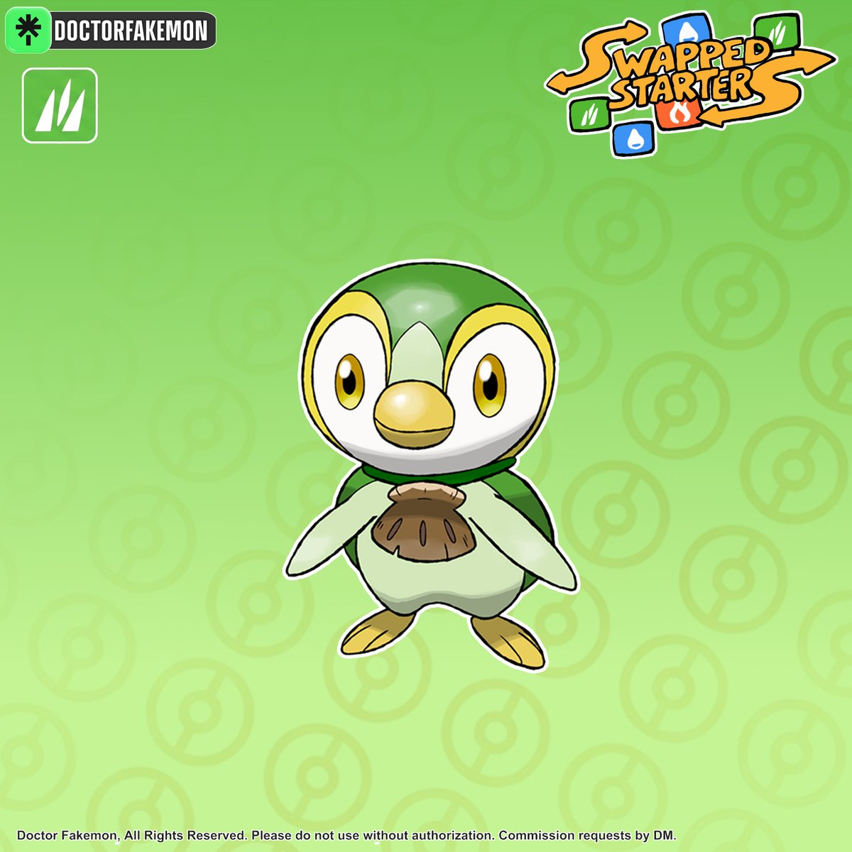 DoctorFakemon's tweet photo. #Swappedstarters
What if Piplup, Prinplup and Empoleon were the Grass-type starter...
#pokemon #fakemon #artwork https://t.co/VCycIJI48v
