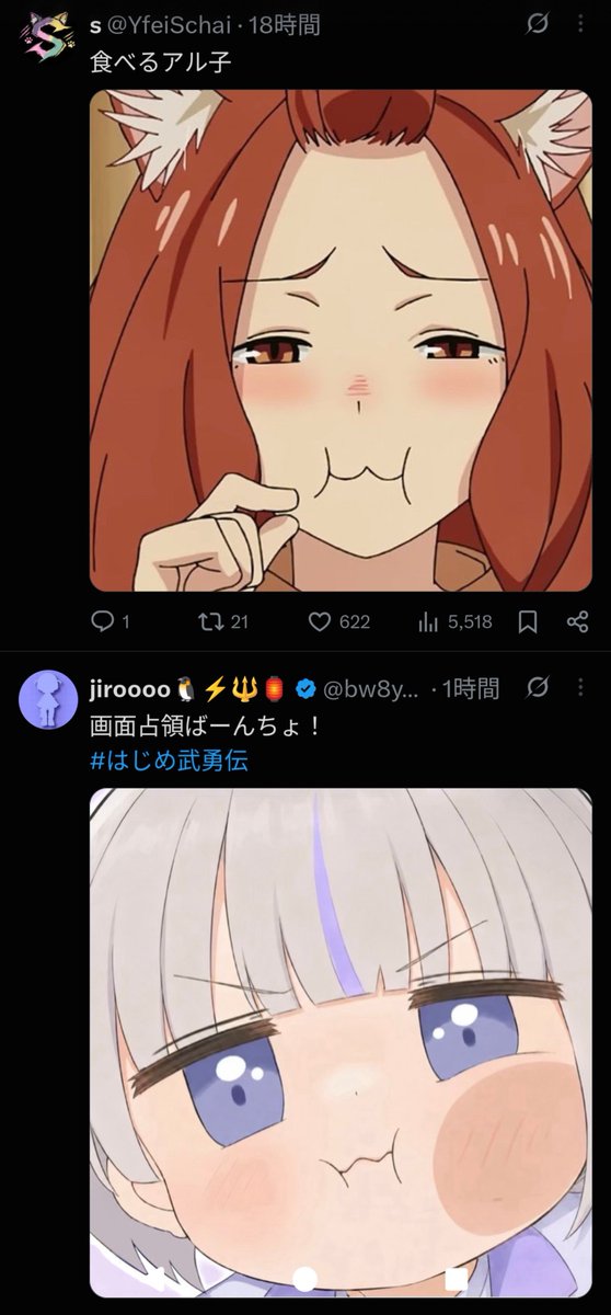 MNecoco's tweet photo. なんだこの可愛い並び。 https://t.co/9q9ZnLf7XJ