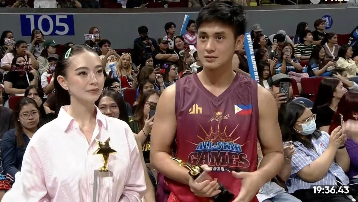 SoundCheckMNL's tweet photo. Very deserving! Congrats #JmFyang! 

Fyang - Volleyball Champ - Lady Spiker and Fancam Fave 

JM- Basketball Champion and Basketball Fancam Fave  #StarMagicAllStarMagicgames2026  #TatakStarMagic @starmagicphils https://t.co/nFnxD8yWr1
