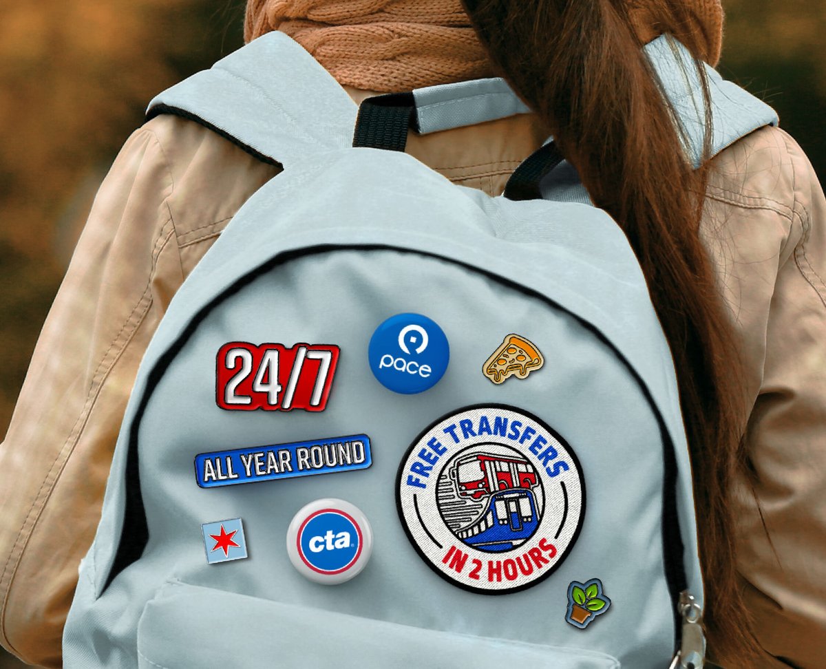 Metra's tweet photo. Today, K-12 students across the Chicago region can start the school year with free rides on Metra, CTA, and Pace! https://t.co/Id5kYxfQeQ