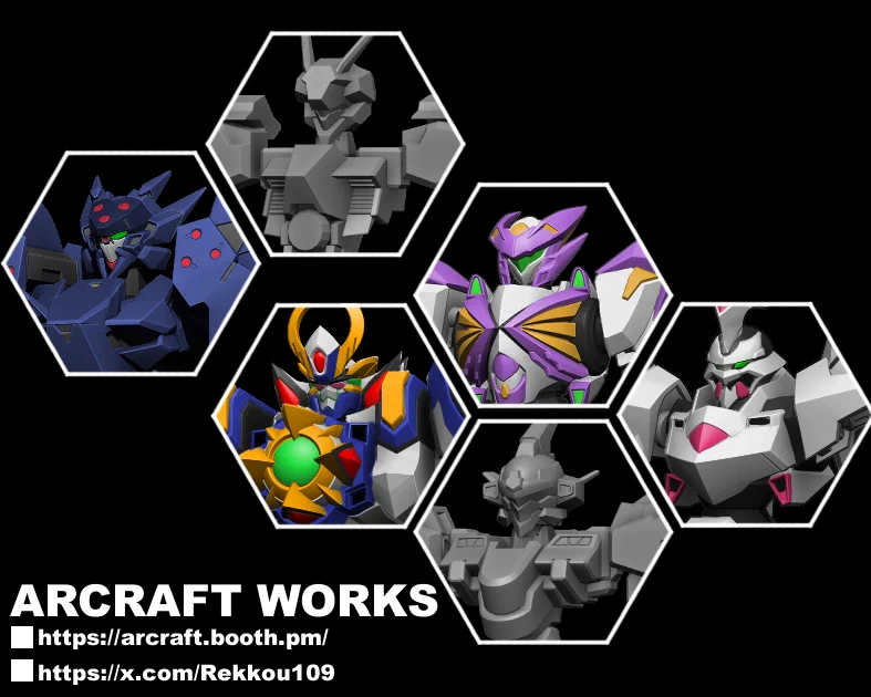 ARCRAFT WORKS GRANTEED 3Dプリントキット グランティード Rekkou→Arcraft Works (@Rekkou109) / X