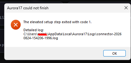 MalakiniT's tweet photo. @Jxke72 @Aurora_FUT why i get error code 1 https://t.co/u2JR5DMeig