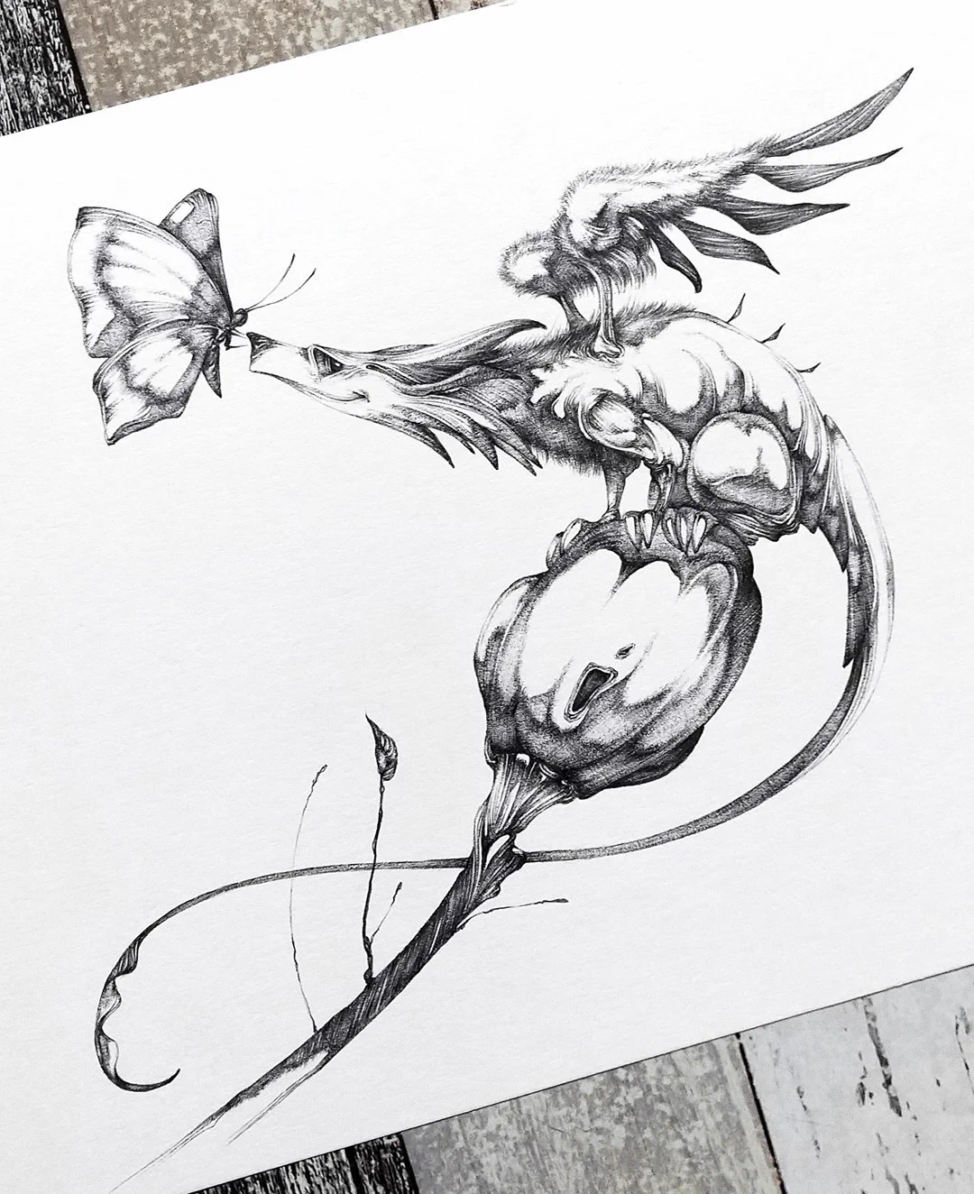 ボールペン画 マクボル on X: 