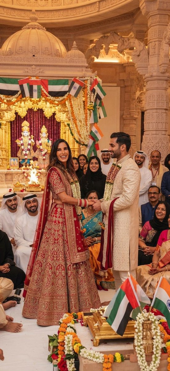 X3suds's tweet photo. اماراتية تتزوج حبيبها الهندي في المعبد الهندوسي في ابوظبي 🇮🇳🇦🇪🛕

خلل كبير في التركيبة السكانية في دويلة الامارات https://t.co/NDfewatWk9