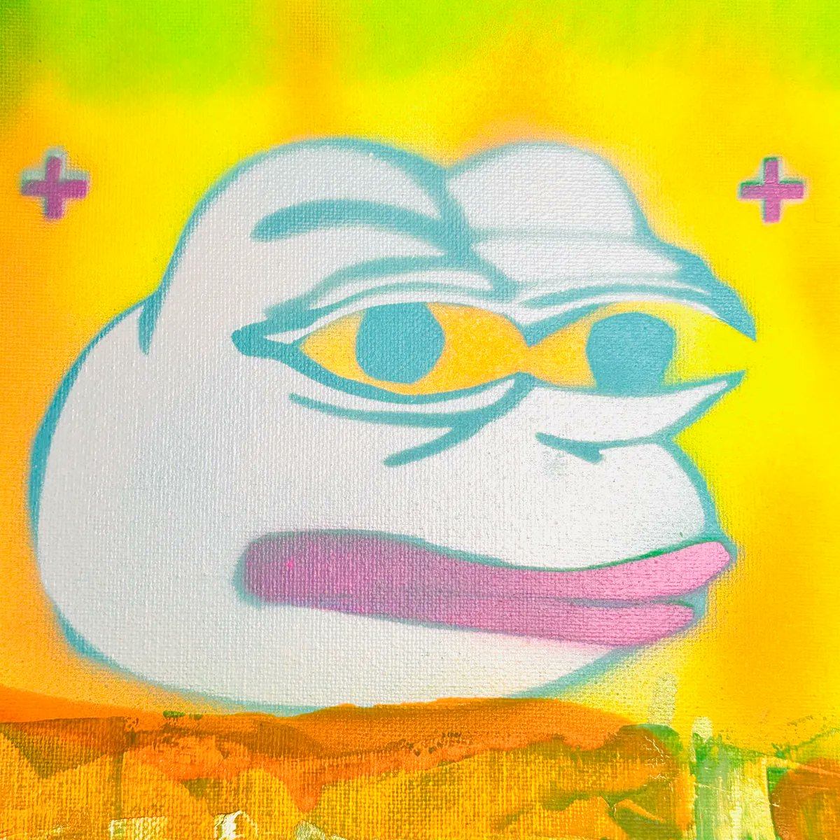 networkeddotart's tweet photo. lil banger by @spraypaintpepe https://t.co/Jw1liqAp2H