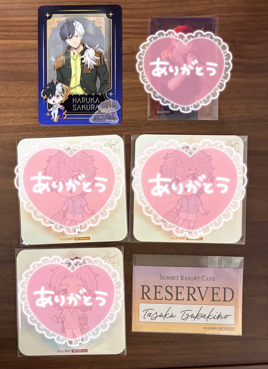 bell15081853's tweet photo. 【交換・譲渡】
WIND BREAKER ウィンドブレーカー　ウィンブレ　コラボカフェ本舗 Sunset Resort Cafe カフェ リザーブドカード

【譲】椿野

【求】桜　棪堂　十亀　梶　300円/枚＋送料

郵送又は手渡し　※プロカ記載
お気軽にお声掛け下さい https://t.co/Hlfu5ARkh3