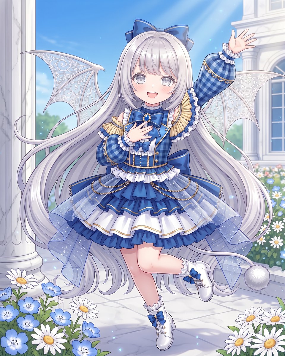 7chokiki7's tweet photo. megumix 様 原案
#COLORBATTLE #SummerFestival #MegumixCollection
#AIart
第1戦|アイドル衣装 (SAPPHIRE BLUE)🔵
(レイア用調整ver.)
「COLOR BATTLE 2026」衣装にお着換え① https://t.co/0XsPapvjxa