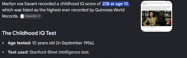 GeronimoSt26441's tweet photo. @tugisart @BillShackleford @historical_Afr Do you have google in africa? All of these people tested above 160 as a child. https://t.co/ihiJ50e4Z2