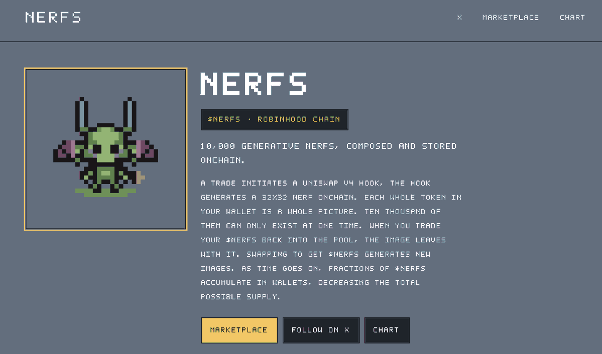 cryptonerfs's tweet photo. Nerfs website

https://t.co/VHMDNHCcm8 https://t.co/a7FHn3YF4o