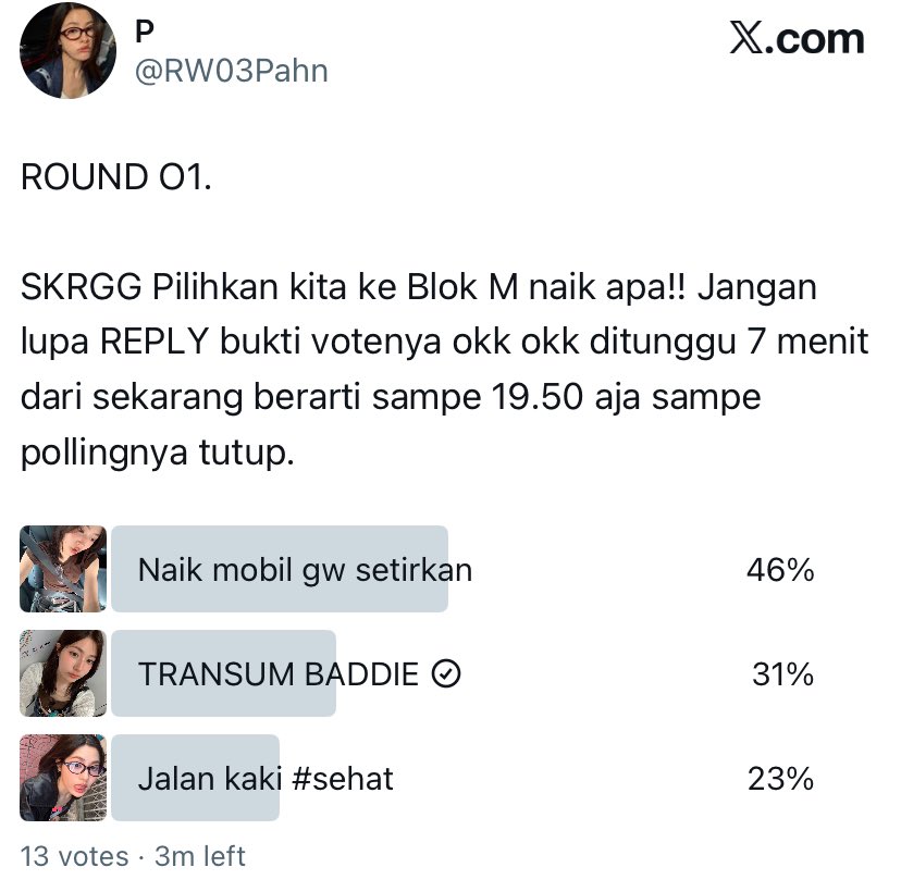 RW03Ningning's tweet photo. @RW03Pahn Kita naik transum otey https://t.co/EZpcAQLcsG