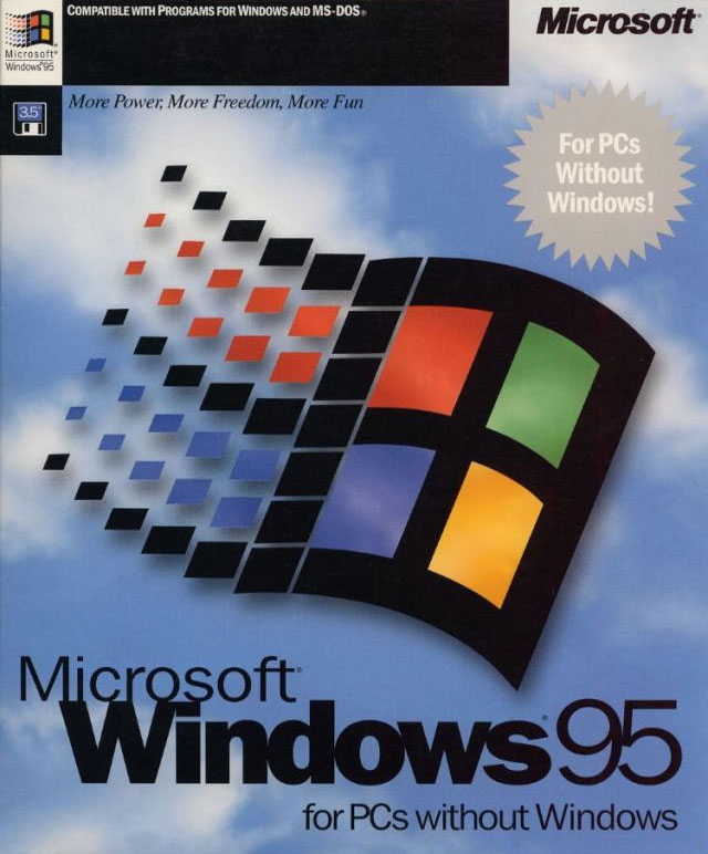 RetroMemoriesHQ's tweet photo. August 24, 1995: Windows 95 was released. https://t.co/oAtqASkt5q