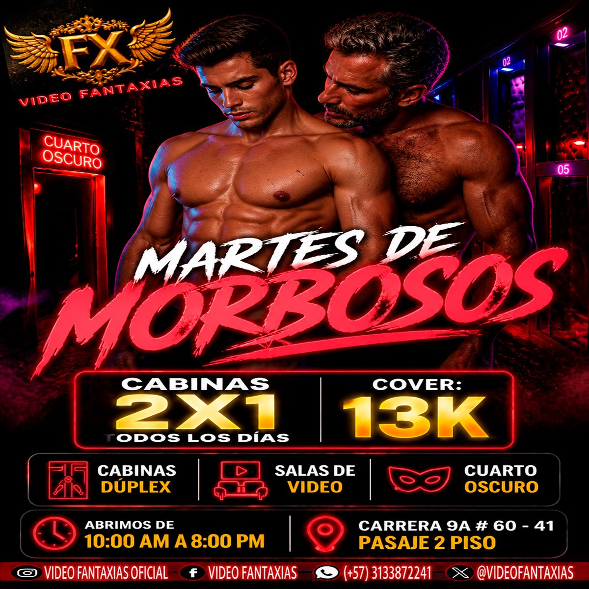 Cityin_com_co's tweet photo. Inicia la semana visitandonos en @VideoFantaxias #Salasvideo #Cabinas #Chapinero #Bogota Guia de comercios Diversos en https://t.co/lTXcd9Rhjd https://t.co/fbxojSDCZu