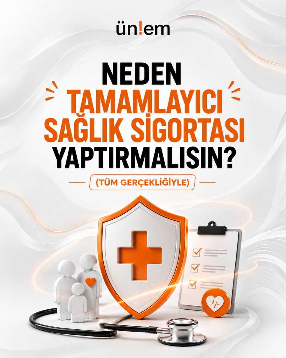 sigortaunlem's tweet photo. Tamamlayıcı Sağlık Sigortası, yalnızca bir poliçe değil; ihtiyaç duyduğunda sağlık hizmetlerine daha rahat ulaşabilmenin güvencesidir.
Detayları merak ediyorsan bize ulaşabilirsin.
📞444 33 14
#ünlemsigorta #sigorta #tss #sağlık #sağlıksigortası https://t.co/DmrF45vpWm
