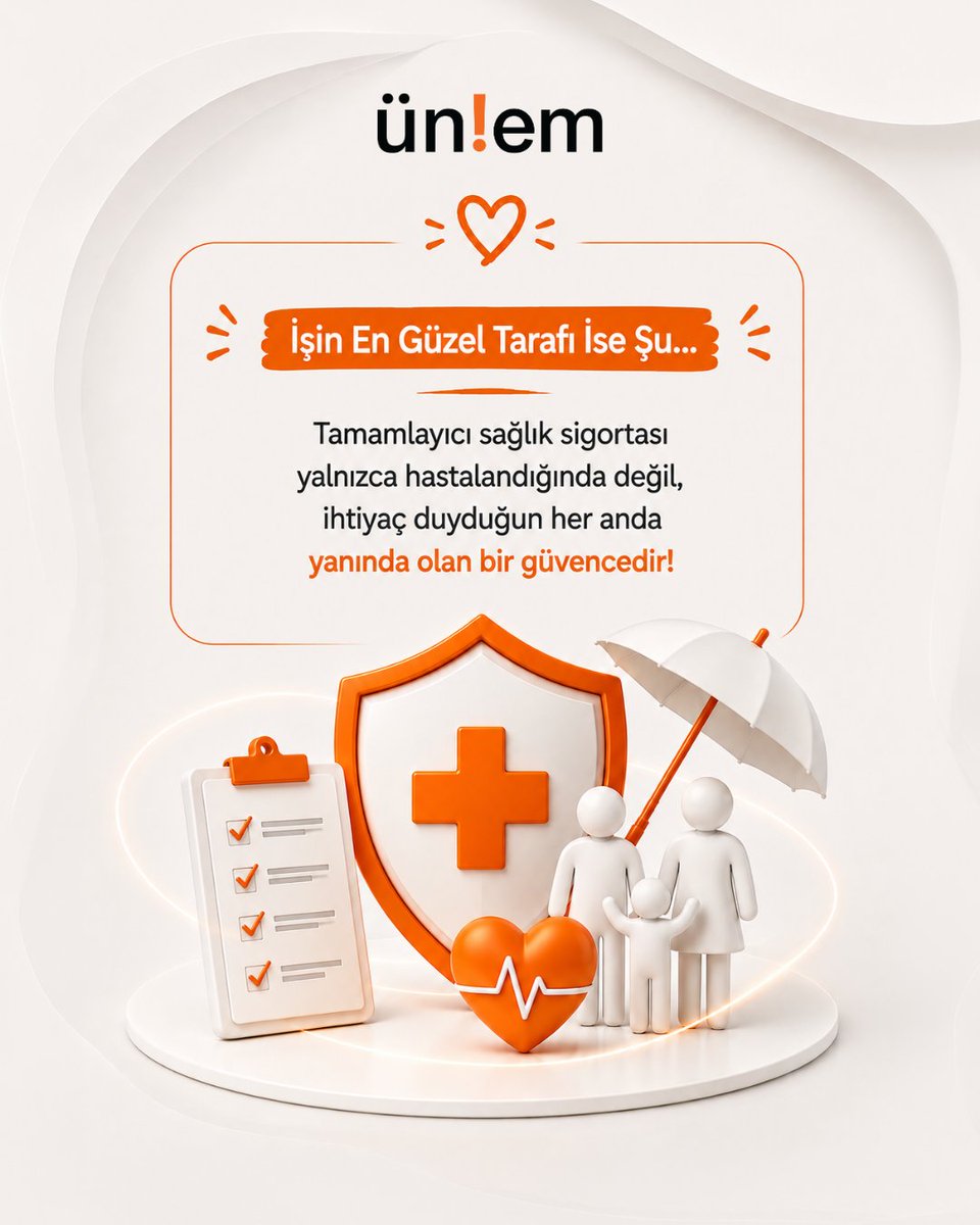 sigortaunlem's tweet photo. Tamamlayıcı Sağlık Sigortası, yalnızca bir poliçe değil; ihtiyaç duyduğunda sağlık hizmetlerine daha rahat ulaşabilmenin güvencesidir.
Detayları merak ediyorsan bize ulaşabilirsin.
📞444 33 14
#ünlemsigorta #sigorta #tss #sağlık #sağlıksigortası https://t.co/DmrF45vpWm