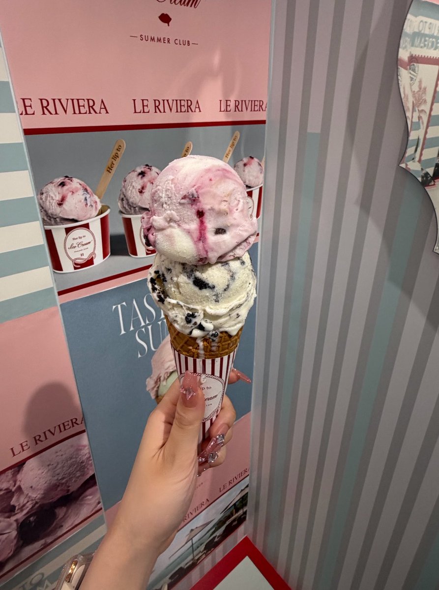nuh6sd's tweet photo. Herlipto Ice cream🍨🩵🫧 と4th💐🎀 https://t.co/1aHUHWav8w