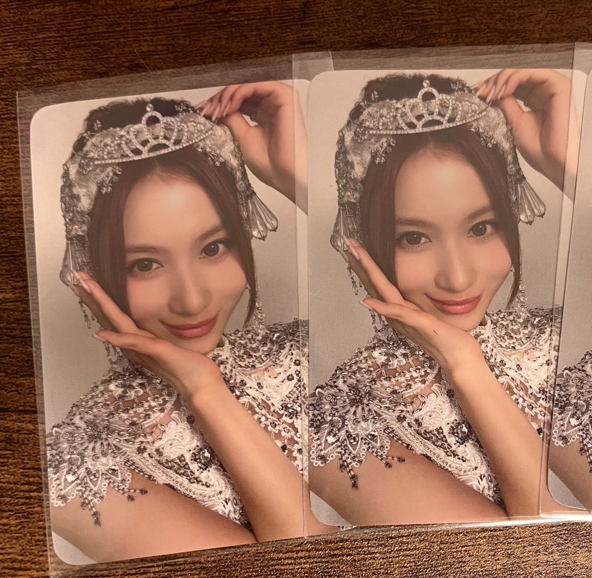 p3vex_'s tweet photo. TWICE MISAMO トレカ　交換
譲▶︎PLAY withmuu特典サナ ✖️2
求▶︎異種サナ

同レート程度のものとのお取引希望です🙏
郵送希望📮お気軽にお声掛けください。
#TWICE交換 #MISAMO交換 https://t.co/w4lcDGsxJA