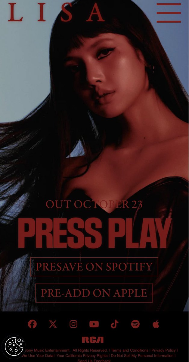yk2aii's tweet photo. #LISA’s PRESS PLAY EP drops Oct. 23. https://t.co/oY88GRQDgv