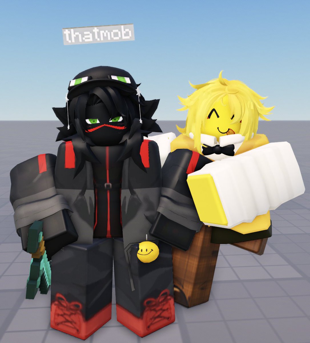 Anger66222's tweet photo. A love that threatens death...Nah~just kidding💛
#roblox #verity #thatmob #mobity #minecrafthorror https://t.co/O7vZCUrTBh