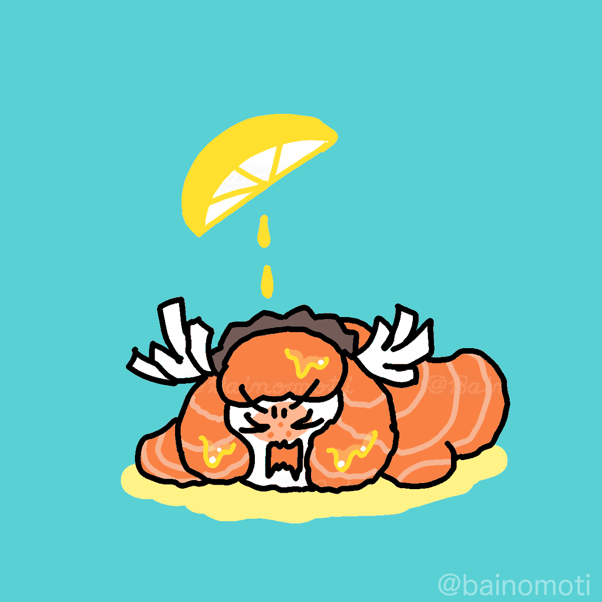 bainomoti's tweet photo. サーモンイシュメール https://t.co/4YDILSthqb