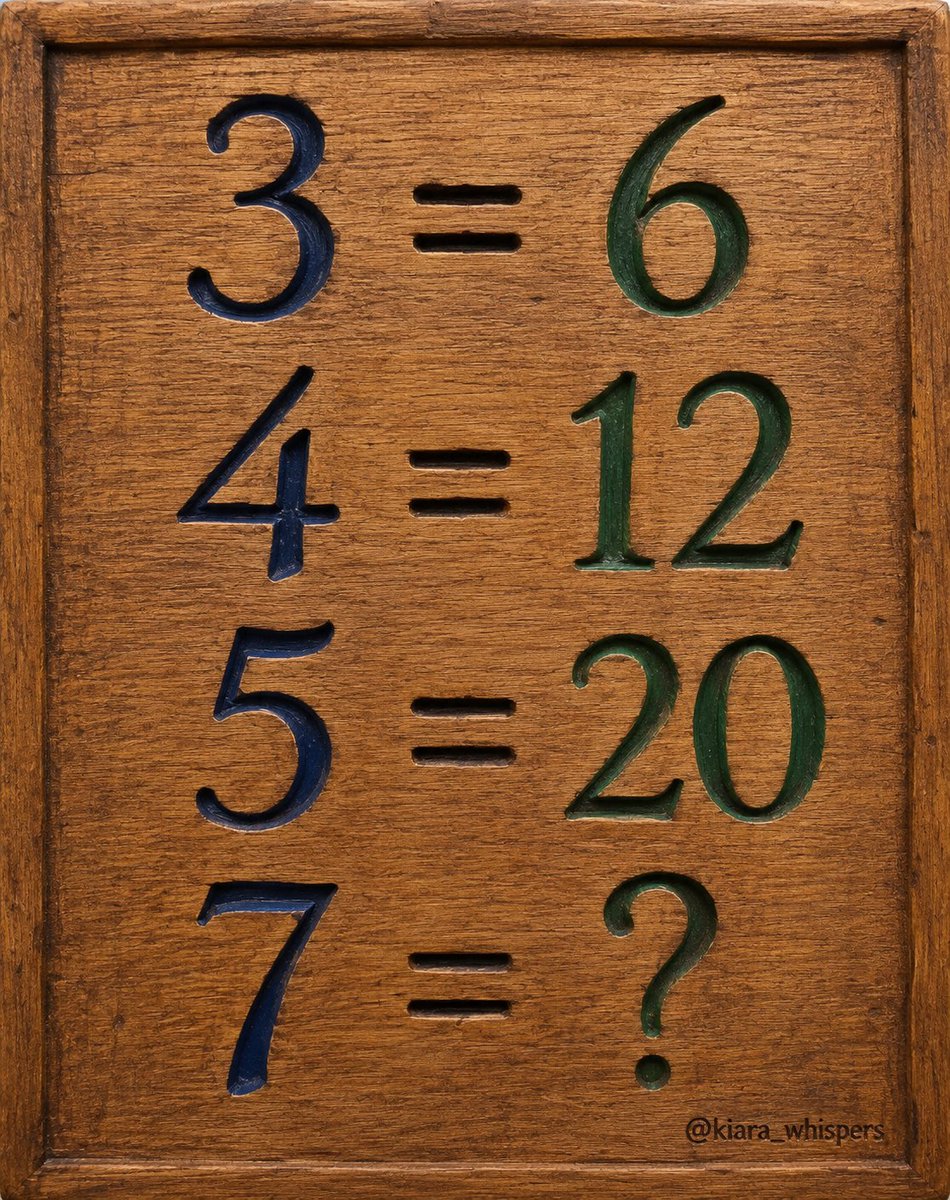 kiara_whispers's tweet photo. If you can solve this in 10 seconds, you're a genius.

Can you solve it? https://t.co/eLBuTlnUrG