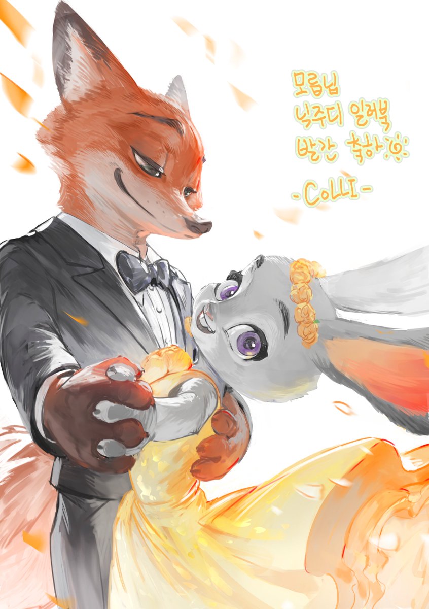 cloud0227's tweet photo. 모릅님 닉주디 교류회 일러북 특전 그려드렸습니다!
닉주디 결혼해~ https://t.co/pGBx1slh74