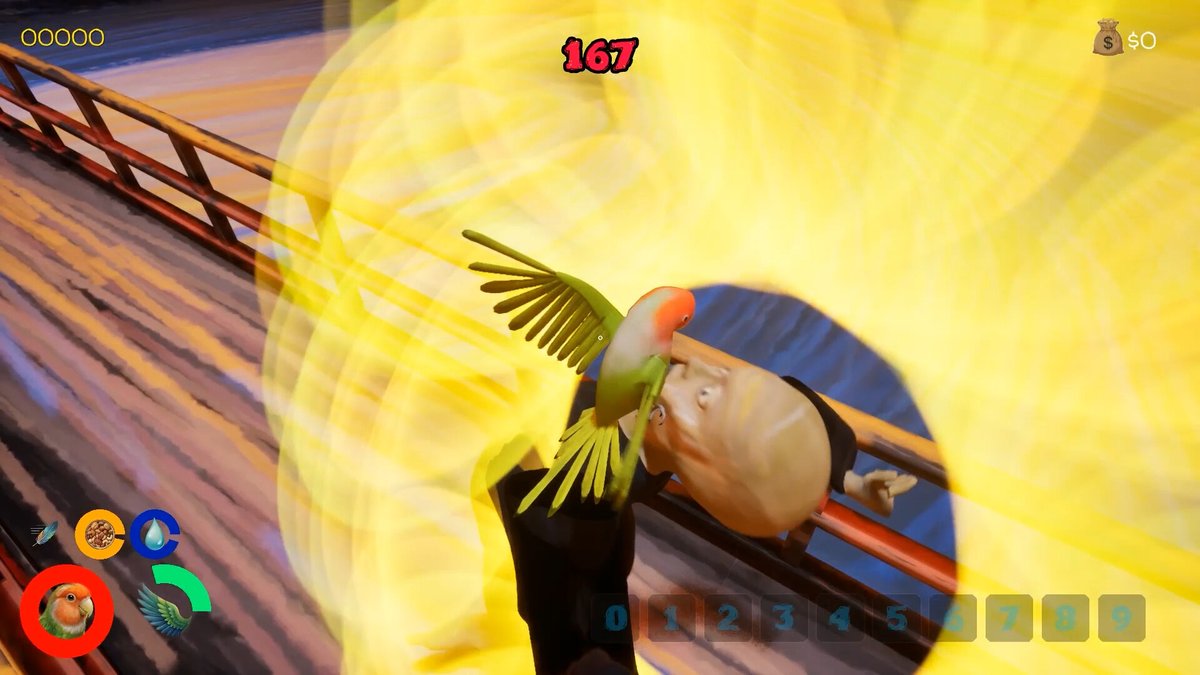gamespark's tweet photo. 壊す、散らかす、糞をする。オウムになって家庭を破壊し尽くすACT『A Game About Being A Parrot』デモ&amp;新トレイラー
https://t.co/rZw5zspIFR https://t.co/N0S3EzyNef