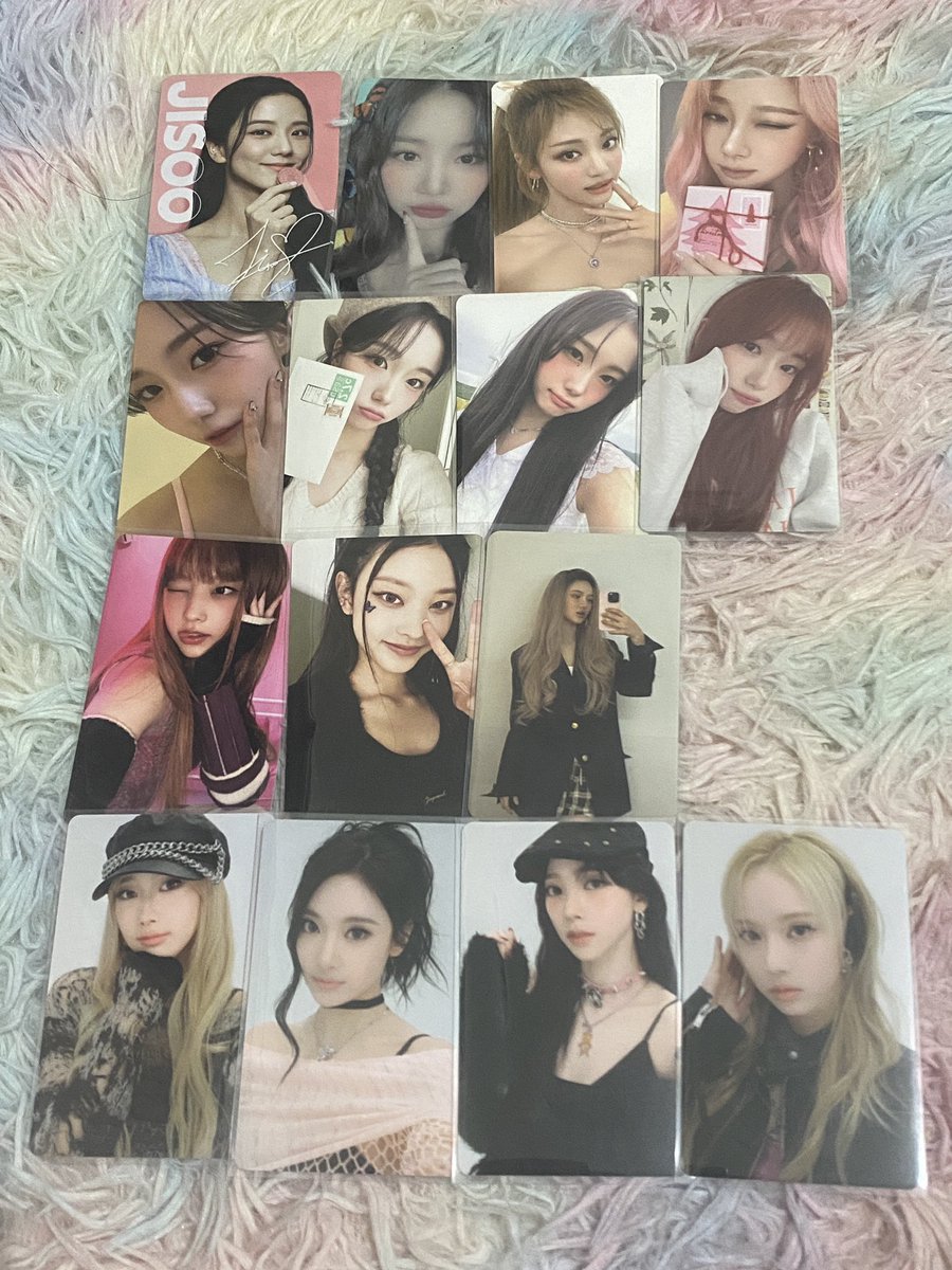 shwatiger's tweet photo. wts / want to sell !

aab girlgroup (aespa, blackpink, soojin, newjeans, kep1er)

take all dong kak murah aja lg BU

tags, soojin nabi winter karina ningning giselle jisoo yongeun haerin danielle https://t.co/kxDVCw8vrF