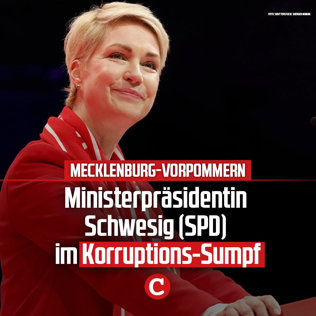 COMPACTMagazin's tweet photo. Es ist nicht zu übersehen: Mainstream-Medien fahren eine üppige Schwesig-Kampagne, um wenigstens in Mecklenburg-Vorpommern zu retten, was noch zu retten ist. Doch die SPD-Ministerpräsidentin hat jetzt mit einer dubiosen personellen Verflechtung zu kämpfen.
https://t.co/Kju5TWMzi4
Sie haben fertig: https://t.co/uRWKZ3DZYA