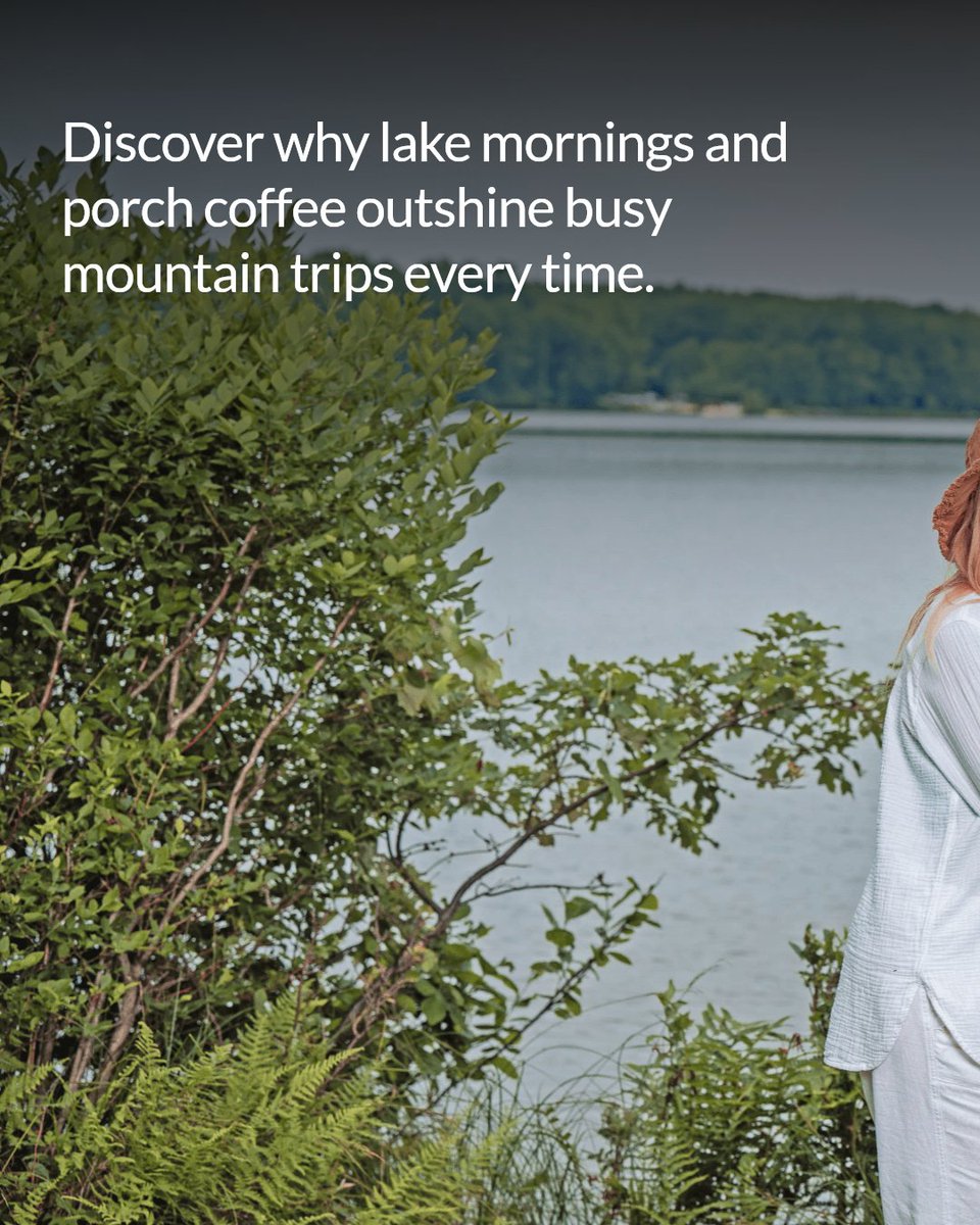 MslResort's tweet photo. Why do couples often choose a quiet lake over a busy mountain trip? Because the best part of getting away is hearing each other. Lake mornings, porch coffee, and no crowd noise beat a packed itinerary every time. Book your lake stay today.

https://t.co/5DRo2KPdzp #MSLResort https://t.co/faHYvZHuNw
