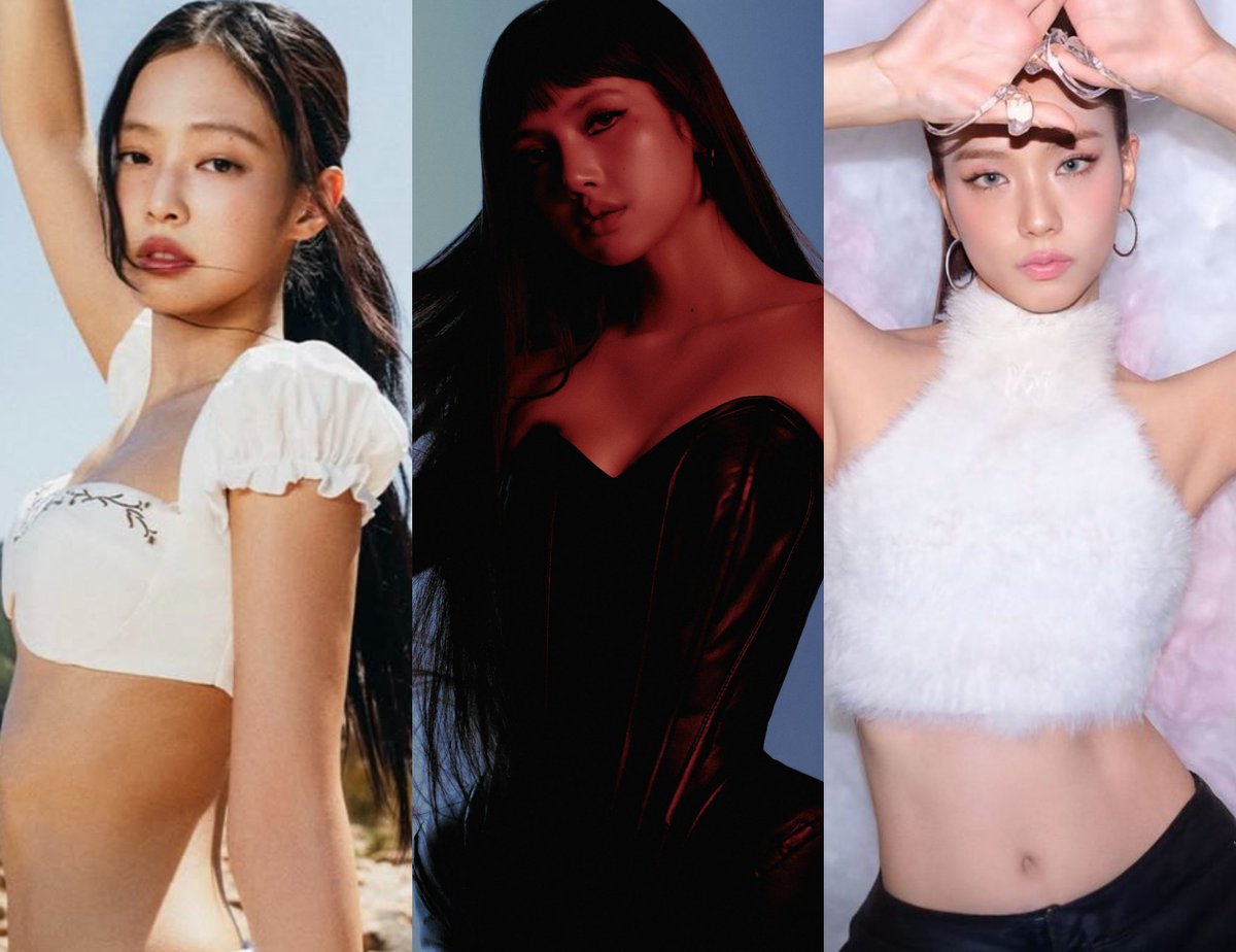 AboutMusicYT's tweet photo. Lisa, Jennie and Jisoo have all announced new music. https://t.co/gtgThdXntB