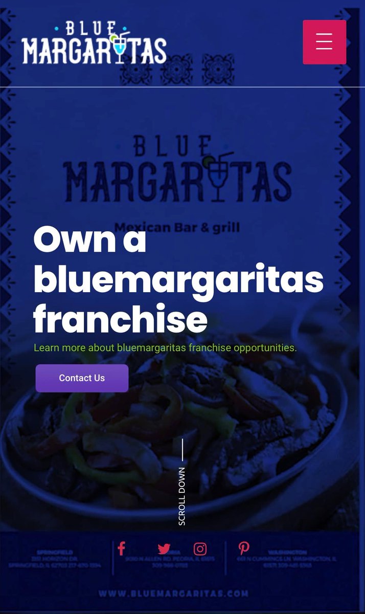 margaritasblue1's tweet photo. Extraordinary flavor, impeccable service and memorable experiences:
* Authentic Mexican Food Franchise
* 6 Locations
https://t.co/ZabnVLBKr8
#franchising #restaurant #restaurantfranchise #food #franquicias #FranchiseSuccess #Franchising #franquia #franchise #FranchiseOpportunity https://t.co/7P6kSrJSTy