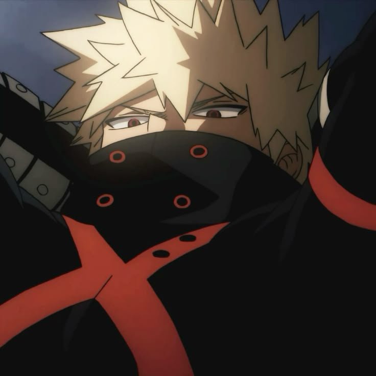 D0UBTY0U's tweet photo. im still not over the way katsuki hides his face in his costume 😭😭😭😭😭 YOU ARE EVERYTHING TO ME😭😭 https://t.co/H9or4dyWHY