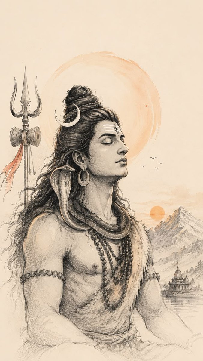 hyper_deshbhakt's tweet photo. 🙏🔱 हर हर महादेव 🔱🙏

वही मेरे भोलेनाथ हैं—जो अपने भक्तों की सच्ची पुकार कभी अनसुनी नहीं करते। ❤️

महादेव की भक्ति में वो शक्ति है, जो मुश्किल रास्तों को भी आसान बना देती है।
बस दिल से कहो—ॐ नमः शिवाय 🕉️

🔱 हर हर महादेव! 🔱
🙏 जय भोलेनाथ! 🙏 https://t.co/YSTMhxCCkT
