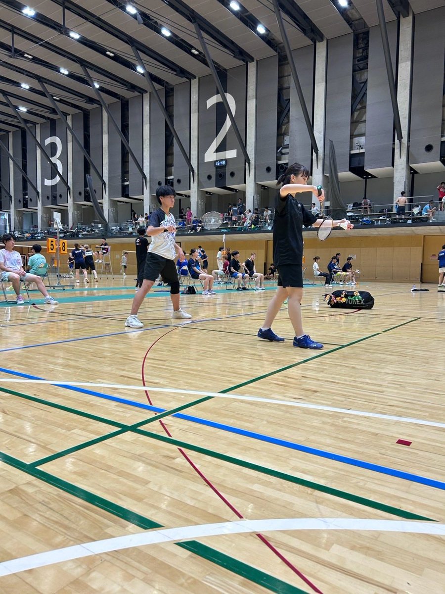 kubc2011's tweet photo. 《混合ダブルス　1回戦》
須田・岡野1-2田中・松本(上越教育大)
鎌田・百瀬2-0平林・西澤(上越教育大)
本間・新出0-2酒井・森下(信州大)

《混合ダブルス　２回戦》
飯田郎允・西山2-0堤・貝瀬(上越教育大)
花・津村2-0他人・松下(上越教育大)
松本・笹弥2-0後藤・川上(新潟大) https://t.co/DOmPqqj0YP