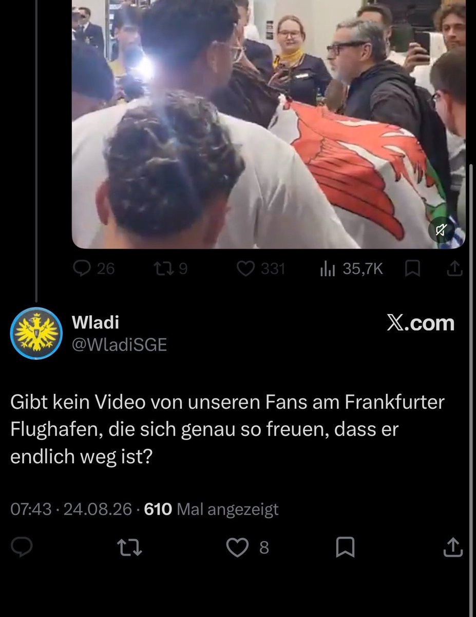 2kkenan2's tweet photo. Hahahaha es gibt rr max 10 normale eintracht user hier der rest nur hurensöhne https://t.co/bgUIF70MZa
