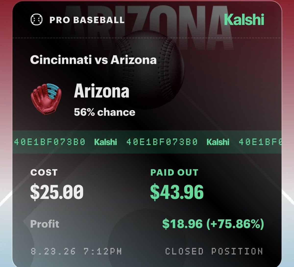 PWWpicks's tweet photo. MORE from a baseball sweep yesterday. At this post reaches 100 likes and 100 shares. I’ll put the player in a day out there. Usually between one and three plays. I’m not greedy. I’m just here to build my bank account. https://t.co/z5jjWig1c8