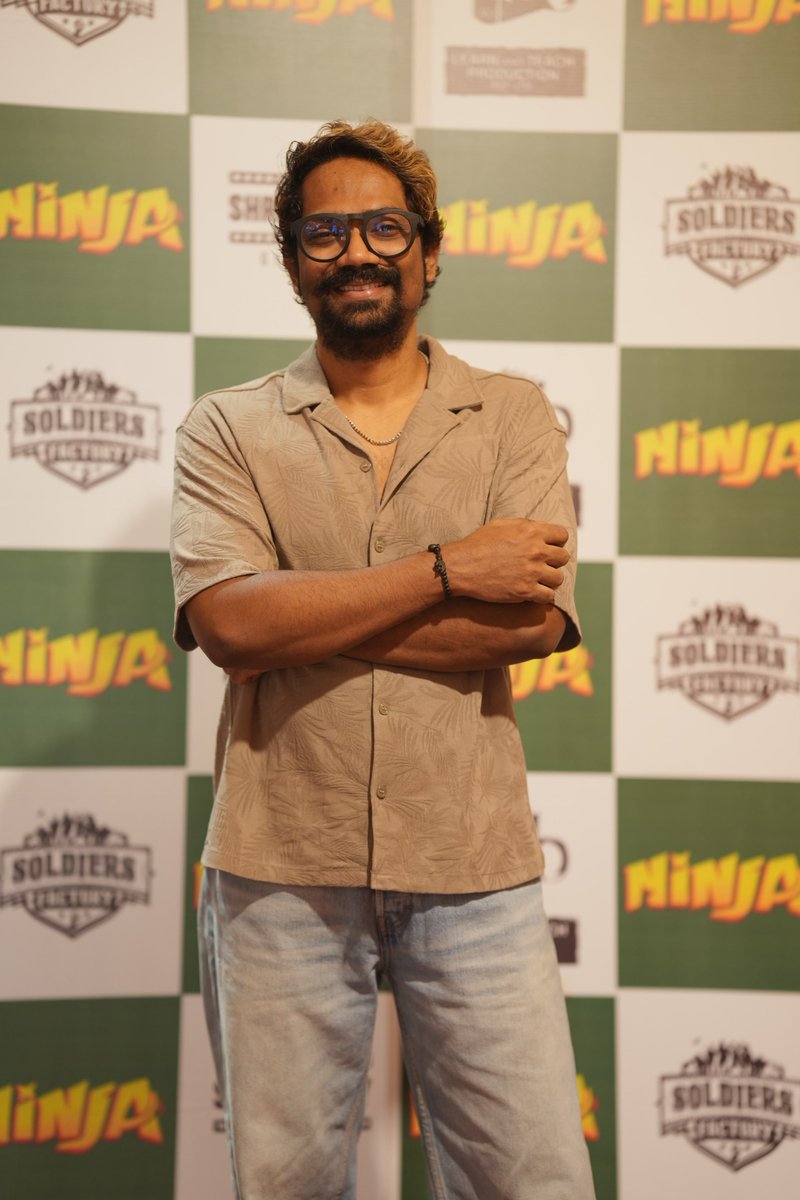 1stmotionworld's tweet photo. #Ninja — Pooja Ceremony Pics ✨

Shoots Starts From Today❤️
 
@gvprakash @sinish_s @Saidevanand3 @murugufilmmaker @RSeanRoldan @Nathanprathana @SoldiersFactory @LearnNteachProd https://t.co/GjqQXfyBTG