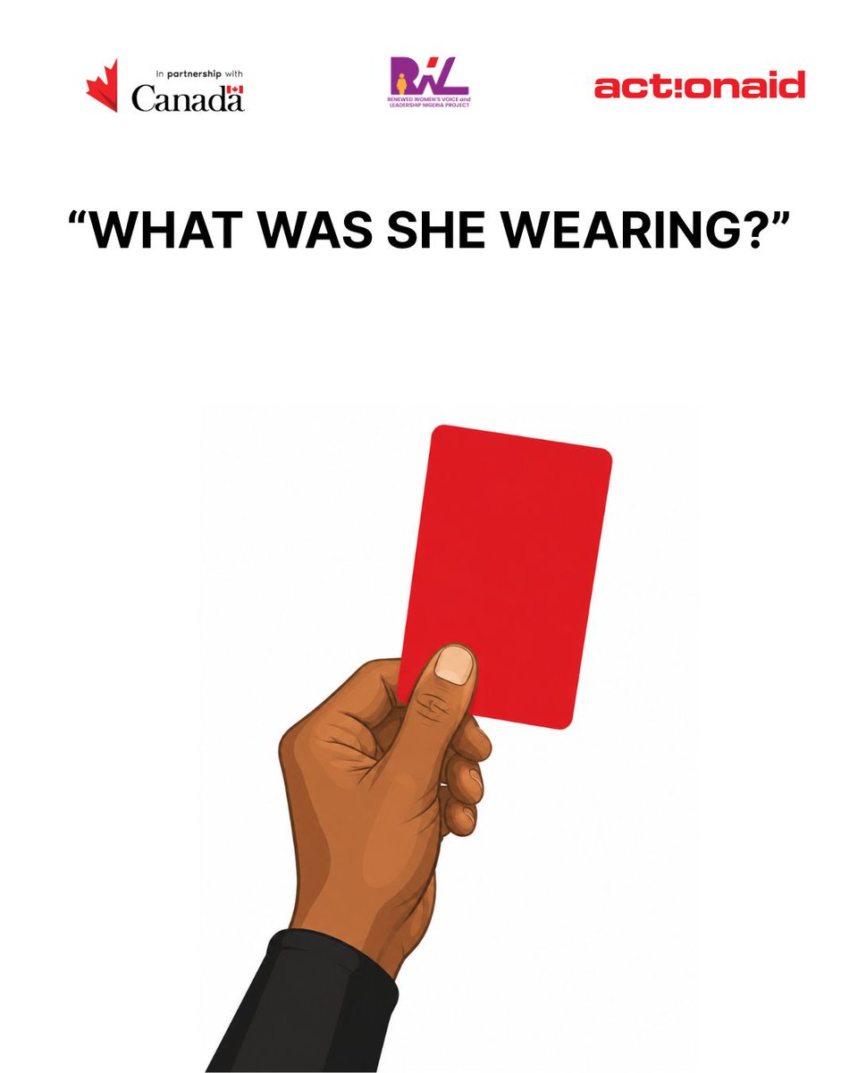 ActionAidNG's tweet photo. Red Card to all Rapists and Rape Apologists.

#EndGBV #AllNigerianWomenMatter #CanadaDev https://t.co/5GV3HL6fRf