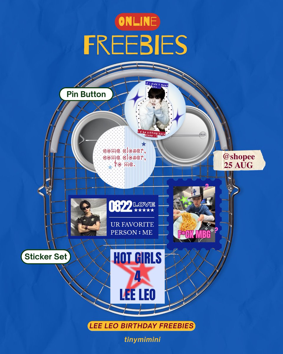 tinymimini's tweet photo. ⋆.𐙚 ̊ Online Freebies for Lee Leo Birthday! #LEO #리오 ⋆.𐙚 ̊

rules
💙 like &amp; retweet are appreciated
✨️ claim via 🍊 shopee on 25 AUG @  8.45 PM 
🔗 https://t.co/mMiaWtqmHT 
📝 write your usn on notes, I'll check
🇮🇩 leoz &amp; allyz only
 🧚🏻‍♀️let's be friends! (If you want to) https://t.co/iDU8Rx66Ua