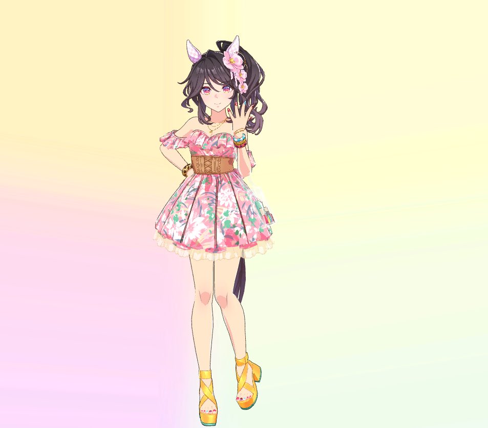 oguritwt's tweet photo. played with umaviewer for a bit (˶˃ ᵕ ˂˶) .ᐟ.ᐟ https://t.co/OHor8KPhZm