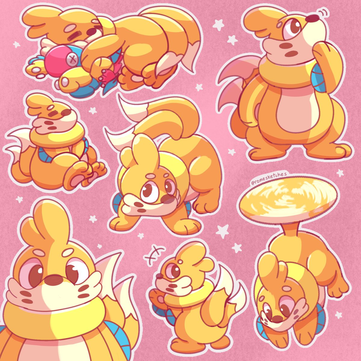 romesketches's tweet photo. Bingle!

#art #pokemon #buizel #pmd https://t.co/H9RnUAHyRk