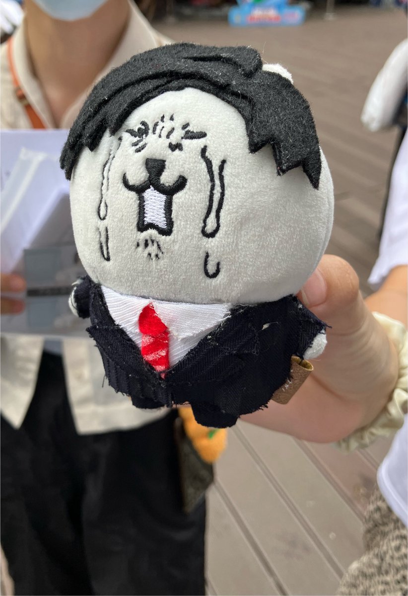g_afternoon23's tweet photo. 🇹🇼の方が見せてくれたtgsのぬいぐるみ。
かわいい。
切られちゃったの？契約。 https://t.co/op2aR88fam