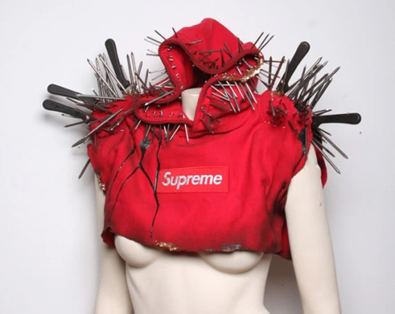 honeymonstur's tweet photo. Lady Gaga for Supreme, shot by Terry Richardson https://t.co/OkWfKH5v56