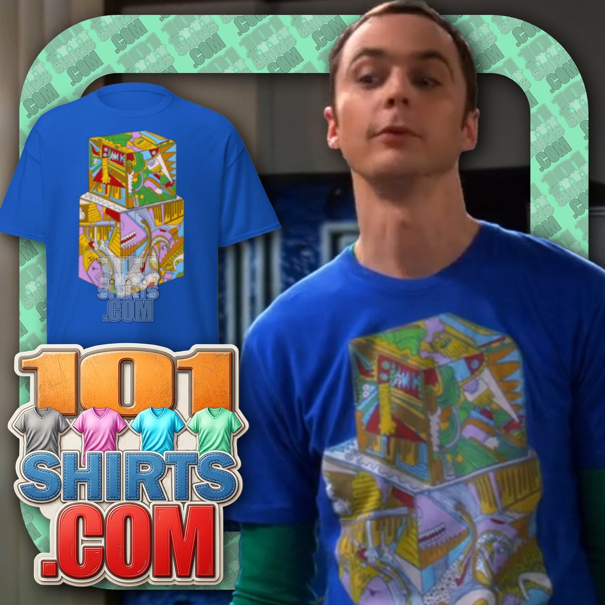 alignmentnorth's tweet photo. @soundandvisio17   

The Big Bang Theory Sheldon Cooper Surreal Life Cube T-Shirt  https://t.co/uFLN7s7qHp #thebigbangtheory #tbbt #sheldoncooper #101shirtscom https://t.co/QbGpOZ0SF5