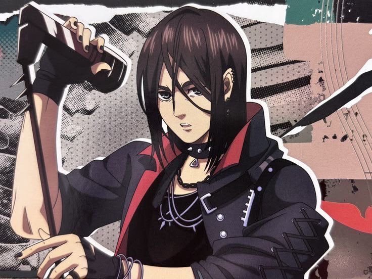 vamperenism's tweet photo. Rockstar Eren is the best official art we’ve gotten https://t.co/mnNREfgwCx