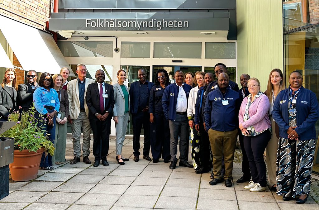 WHO_Zimbabwe's tweet photo. 🇿🇼 🇸🇪 Every strong institution begins with learning. 

This week, WHO is proud to accompany a multidisciplinary delegation from the Public Health Institute of Zimbabwe on a peer-to-peer exchange with the Public Health Agency of Sweden, a key step towards institutionalizing #PHIZ. https://t.co/MFTZiAfobE