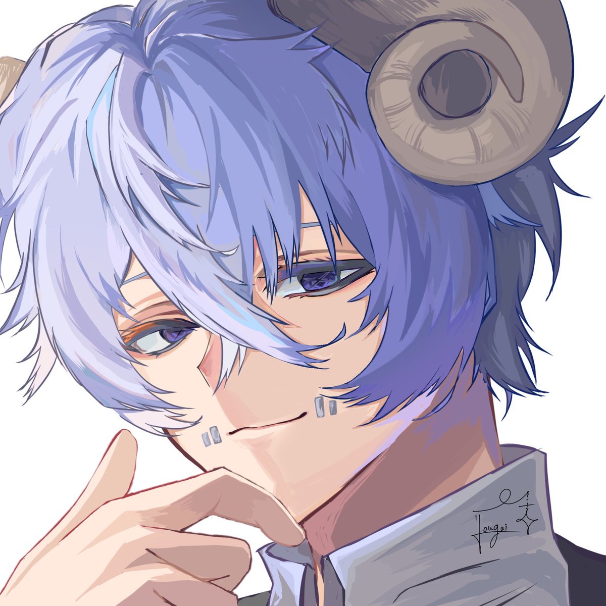 tougai_06's tweet photo. 羊の執事  #oc https://t.co/KDJuBDzrnT